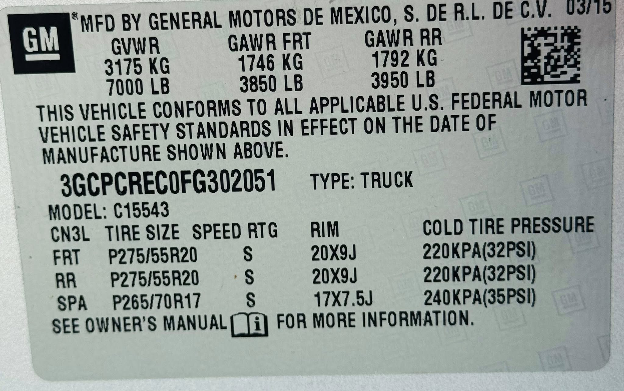 
2015 Chevrolet Silverado LT full									